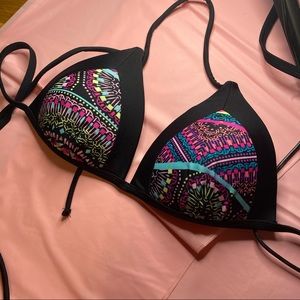 No Boundaries Triangle Bikini Top